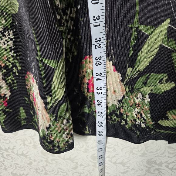 Jerrry T Dress Jacket Coat sz 1X Taupe Brown Button Front - Picture 13 of 15